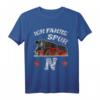 Modelleisenbahn Spurweite N T-Shirt mit Dampflok Retro Look - Perfekt als Geschenk für Modellbahner zu Weihnachten & Geburtstag
