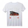 Modelleisenbahn Spurweite N T-Shirt mit Dampflok Retro Look - Perfekt als Geschenk für Modellbahner zu Weihnachten & Geburtstag