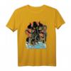 Riesen Cthulhu Sunset Japanisch T-Shirt - Vintage Horror-Design für Monster- und Japan-Liebhaber