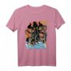 Riesen Cthulhu Sunset Japanisch T-Shirt - Vintage Horror-Design für Monster- und Japan-Liebhaber