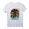 Riesen Cthulhu Sunset Japanisch T-Shirt - Vintage Horror-Design für Monster- und Japan-Liebhaber