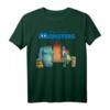 HapKitten Monsters Inc. Scream Factory Graphic T-Shirt - Offiziell lizenziertes Pixar Fan-Shirt mit Sulley & Mike Szene