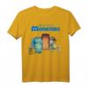 HapKitten Monsters Inc. Scream Factory Graphic T-Shirt - Offiziell lizenziertes Pixar Fan-Shirt mit Sulley & Mike Szene