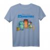 HapKitten Monsters Inc. Scream Factory Graphic T-Shirt - Offiziell lizenziertes Pixar Fan-Shirt mit Sulley & Mike Szene