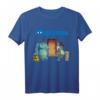 HapKitten Monsters Inc. Scream Factory Graphic T-Shirt - Offiziell lizenziertes Pixar Fan-Shirt mit Sulley & Mike Szene