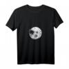 Damen T-Shirt 'Eine Reise zum Mond' - Klassisches Le Voyage dans la Lune Design, leichtes Material