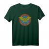Wonder Woman Vintage Emblem T-Shirt - Offiziell lizenziertes Superhelden T-Shirt für Fans, Damen, Kinder & Cosplay