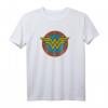 Wonder Woman Vintage Emblem T-Shirt - Offiziell lizenziertes Superhelden T-Shirt für Fans, Damen, Kinder & Cosplay