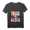 Damen Yoga Mom T-Shirt - Meditation & Fitness Geschenk für Yoga-Liebhaber, Lehrer & Enthusiasten, Perfekt zum Geburtstag, Weihnachten & Muttertag