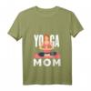 Damen Yoga Mom T-Shirt - Meditation & Fitness Geschenk für Yoga-Liebhaber, Lehrer & Enthusiasten, Perfekt zum Geburtstag, Weihnachten & Muttertag