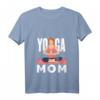 Damen Yoga Mom T-Shirt - Meditation & Fitness Geschenk für Yoga-Liebhaber, Lehrer & Enthusiasten, Perfekt zum Geburtstag, Weihnachten & Muttertag