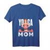 Damen Yoga Mom T-Shirt - Meditation & Fitness Geschenk für Yoga-Liebhaber, Lehrer & Enthusiasten, Perfekt zum Geburtstag, Weihnachten & Muttertag