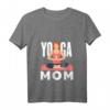 Damen Yoga Mom T-Shirt - Meditation & Fitness Geschenk für Yoga-Liebhaber, Lehrer & Enthusiasten, Perfekt zum Geburtstag, Weihnachten & Muttertag