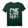 Calisthenics Muscle Up T-Shirt mit 'One More Rep' – Motivationsshirt für Kraftsport, Street Workout & Fitnessfans
