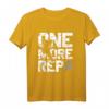 Calisthenics Muscle Up T-Shirt mit 'One More Rep' – Motivationsshirt für Kraftsport, Street Workout & Fitnessfans