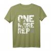Calisthenics Muscle Up T-Shirt mit 'One More Rep' – Motivationsshirt für Kraftsport, Street Workout & Fitnessfans