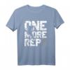 Calisthenics Muscle Up T-Shirt mit 'One More Rep' – Motivationsshirt für Kraftsport, Street Workout & Fitnessfans