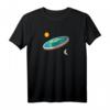 Flat Earth Society T-Shirt mit Karte des flachen Globus – Für alle, die an die flache Erde glauben und ihre Überzeugung zeigen möchten