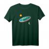 Flat Earth Society T-Shirt mit Karte des flachen Globus – Für alle, die an die flache Erde glauben und ihre Überzeugung zeigen möchten