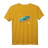Flat Earth Society T-Shirt mit Karte des flachen Globus – Für alle, die an die flache Erde glauben und ihre Überzeugung zeigen möchten