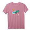 Flat Earth Society T-Shirt mit Karte des flachen Globus – Für alle, die an die flache Erde glauben und ihre Überzeugung zeigen möchten