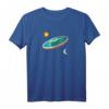 Flat Earth Society T-Shirt mit Karte des flachen Globus – Für alle, die an die flache Erde glauben und ihre Überzeugung zeigen möchten
