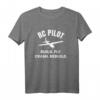 RC Pilot I ModellBau Modell Fernsteuerung RC Flugzeug T-Shirt – Perfektes Hobbygeschenk für Modellflugzeugfans und RC Piloten