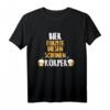Bier formte diesen schönen Körper T-Shirt – Lustiges Bier Geschenk für Männer, Partygänger & Bierliebhaber