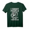 Lustiges Fotografen T-Shirt mit Aufschrift 'I Shoot People' – Perfektes Geschenk für Fotografen, Hobbyfotografen & Fotografie-Enthusiasten