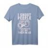 Lustiges Fotografen T-Shirt mit Aufschrift 'I Shoot People' – Perfektes Geschenk für Fotografen, Hobbyfotografen & Fotografie-Enthusiasten