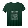 Damen Leben Ist Wie Fotografieren Man Muss Das Positive T-Shirt mit V-Ausschnitt – Perfektes Geschenk für Fotografen und kreative Persönlichkeiten