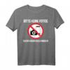 Lustiges Krankgeschrieben T-Shirt mit Spruch - Bitte keine Fotos, Humorvolles Geschenk für Kranke