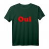 Oui French Chic Vintage T-Shirt – Retro 70er-Jahre Stil, Französische Mode & Geschenk für Fashion-Liebhaber
