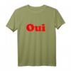 Oui French Chic Vintage T-Shirt – Retro 70er-Jahre Stil, Französische Mode & Geschenk für Fashion-Liebhaber