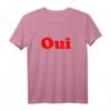 Oui French Chic Vintage T-Shirt – Retro 70er-Jahre Stil, Französische Mode & Geschenk für Fashion-Liebhaber