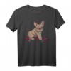 Französische Bulldogge T-Shirt mit witzigem Motiv auf Skateboard – Perfektes Geschenk für Bulldoggen- und Frenchie-Liebhaber