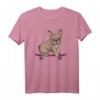 Französische Bulldogge T-Shirt mit witzigem Motiv auf Skateboard – Perfektes Geschenk für Bulldoggen- und Frenchie-Liebhaber