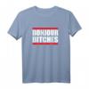 Bonjour Bitches Lustiges Party T-Shirt mit Provokativem Französisch Spruch – Humorvolles Design für Influencer, Partygänger & Aufsehen Erregen
