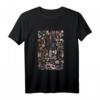 Vintage Blumen Übersicht T-Shirt mit französischen Namen - Botanische Illustrationen, perfektes Geschenk für Blumen- und Gartenliebhaber
