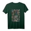 Vintage Blumen Übersicht T-Shirt mit französischen Namen - Botanische Illustrationen, perfektes Geschenk für Blumen- und Gartenliebhaber