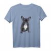 Französische Bulldogge Welpe Hund Geschenk T-Shirt für Frau, Mann & Kinder – Perfektes Geburtstags- & Weihnachtsgeschenk