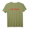Peut-etre (Vielleicht) Französisches Retro T-Shirt im 70er-Jahre Stil - Chic Fashion Statement