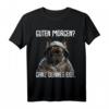 Guten Morgen Morgenmuffel T-Shirt mit Französischer Bulldogge – Bequemes, klassisch geschnittenes Tiermotive-Shirt