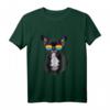 Französische Bulldogge T-Shirt mit LGBT Regenbogen Flagge – Unterstützung für Liebe, Gleichheit und Hunde, lustiges Accessoire für Freunde und Familie
