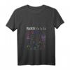 Damen Paris T-Shirt - Oh La La Eiffelturm & französische Traditionen, ideal als Geschenk für Paris-Liebhaberinnen zu Geburtstags-, Weihnachts- oder Valentinstagsfeiern