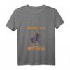 Damen Französische Bulldogge French Bulldog Frenchie Bully T-Shirt mit V-Ausschnitt – Lustiges Hundemotiv für Hundeliebhaber & Frenchie Eltern