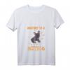 Damen Französische Bulldogge French Bulldog Frenchie Bully T-Shirt mit V-Ausschnitt – Lustiges Hundemotiv für Hundeliebhaber & Frenchie Eltern