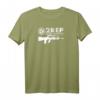 2 REP Legion Etrangere Distressed T-Shirt - Klassisches, robustes Militärshirt mit doppeltem Saum