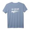 2 REP Legion Etrangere Distressed T-Shirt - Klassisches, robustes Militärshirt mit doppeltem Saum