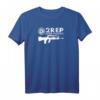 2 REP Legion Etrangere Distressed T-Shirt - Klassisches, robustes Militärshirt mit doppeltem Saum